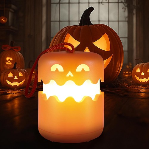 Halloween pumpkin night light - night,