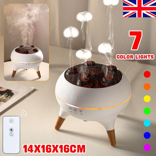 Color flame aroma diffuser - color,