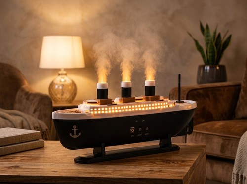 Ship aroma diffuser - aroma, led