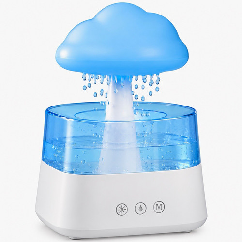 Rain cloud humidifier usb - cloud,